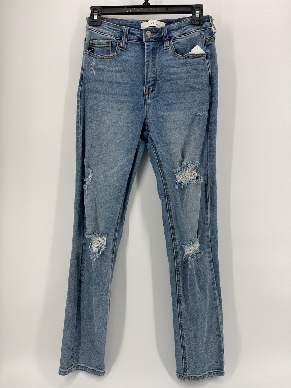 KanCan Light Blue Distressed Skinny Jeans Size 25